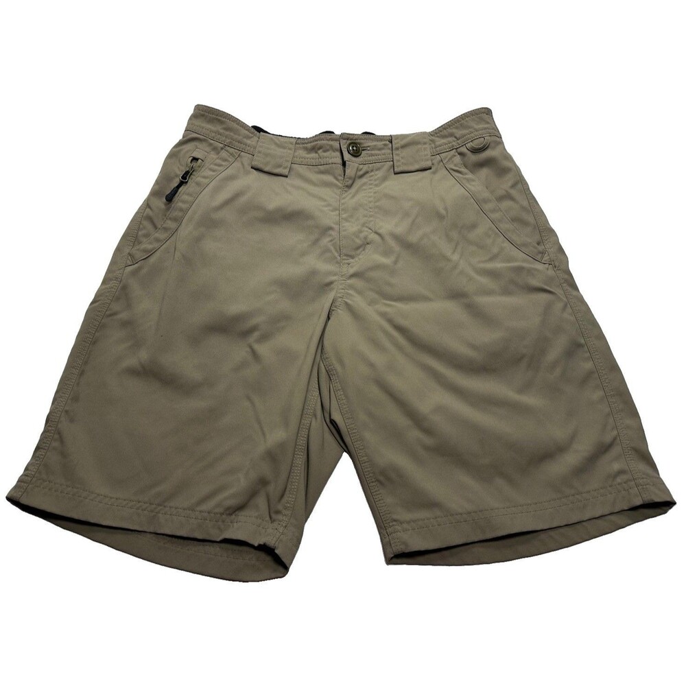 Men's Filson Outdoorsman Shorts 9" Size Small Grey Khaki FCOP012755 *READ*